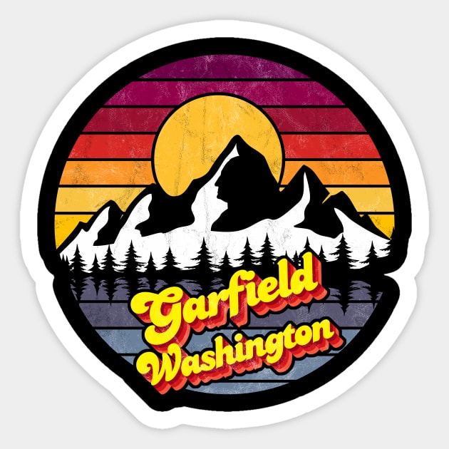 Garfield Washington Sticker by Jennifer